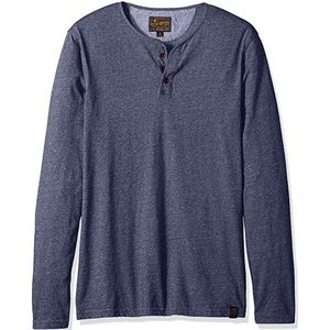 Men’s Lucky Brand Long-Sleeve V-Neck T-Shirt